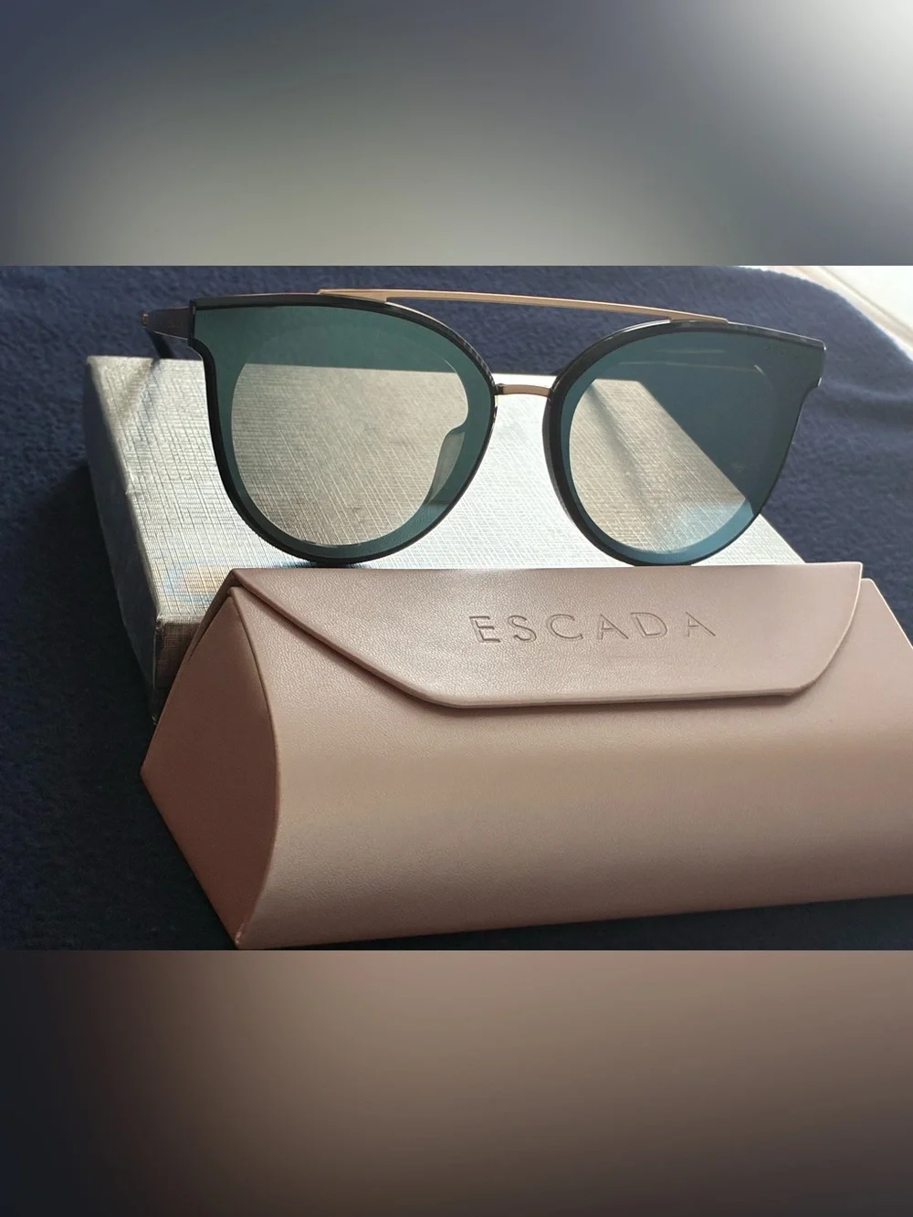 Escada Blue Lens Women's Sunglasses 64-15/145